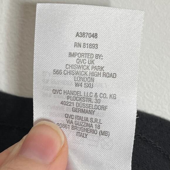 All Worthy Hunter McGrady Women's Jogger Pants M Black Knit Pull On Drawstring - Picture 9 of 9